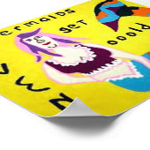 人魚も老ける ポスター (角)