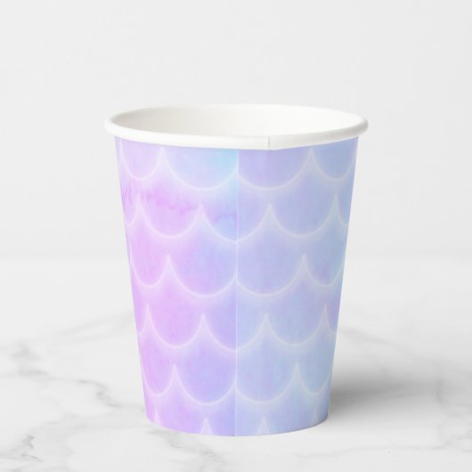 人魚をテーマにした誕生日 紙コップ (右)