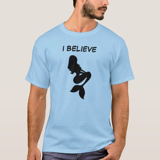 人魚を信じている Tシャツ (正面)
