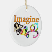 人魚を想像して下さい セラミックオーナメント (右)