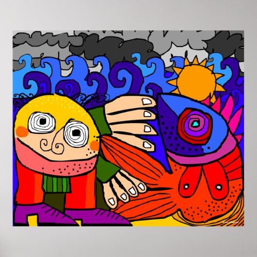 『人魚を捕まえる』ポスター ポスター (正面)