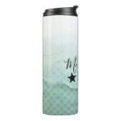 人魚オフデューティグリーンウォーターカラータンブラー タンブラー (回転左)