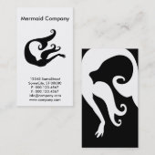 人魚カスタム会社 名刺 (正面/裏面)