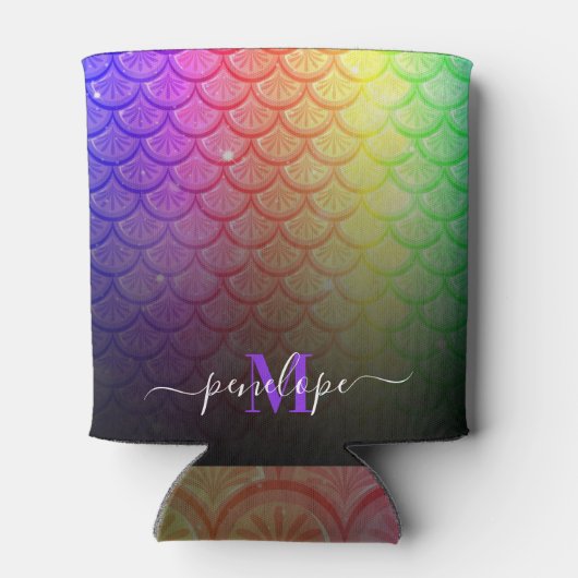 人魚カラフル 缶クーラー (裏面)