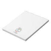 人魚キッズパーソナライズされたズ ノートパッド (回転)