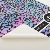 人魚コンテンポラリー色花びら シェルパブランケット (3/4)