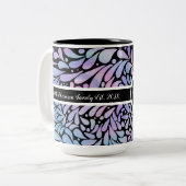 人魚コンテンポラリー色花びら ツートーンマグカップ (正面左)