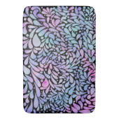 人魚コンテンポラリー色花びら バスマット (正面縦)