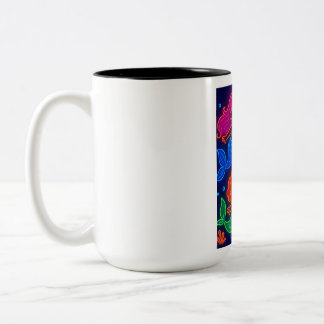 人魚コーヒーマグ ツートーンマグカップ