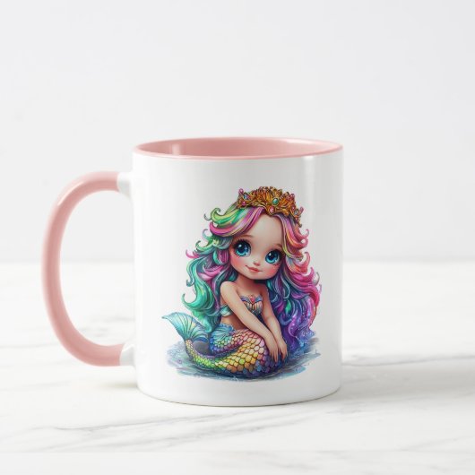人魚コーヒーマグ マグカップ (左)