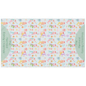 人魚サンタ・クリスマス テーブルクロス (正面(横))