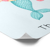 人魚サンタ・クリスマス ポスター (角)