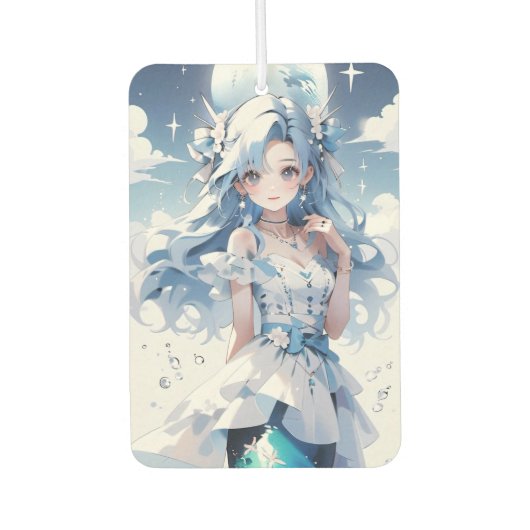 人魚スタイリッシュ車の臭気除去装置 カーエアーフレッシュナー (正面)