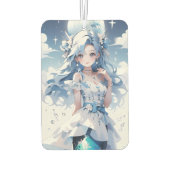 人魚スタイリッシュ車の臭気除去装置 カーエアーフレッシュナー (裏面)