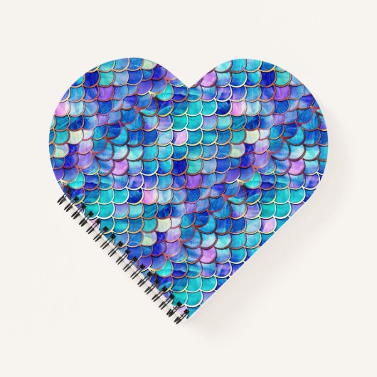 人魚ステンドグラス ノートブック (正面)