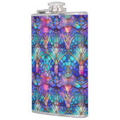 人魚ステンドグラス フラスク (左)