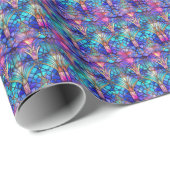 人魚ステンドグラス ラッピングペーパー (ロールコーナー)