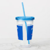 人魚チームの誕生日パーティー アクリルタンブラー (左)