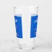 人魚チームの誕生日パーティー タンブラーグラス (左)