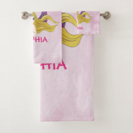 人魚デザインバスタオルセット バスタオルセット