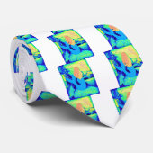 人魚デザイン ネクタイ (ロール)