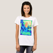 人魚デザイン Tシャツ (正面フル)