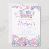 人魚ドライブバイ バースデー 招待状 (正面)