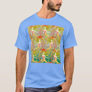 人魚ネックゲーターヒトデ美しい人魚1 Tシャツ