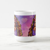 "人魚ハート"のマグ コーヒーマグカップ (中央)