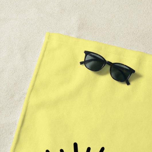 人魚パーソナライズされたになって波を立てる ビーチタオル (インサイチュ)