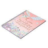 人魚パーソナライズされたになれ ノートブック (左側)