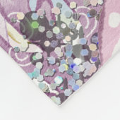 人魚パーソナライズされたになれ フリースブランケット (角)