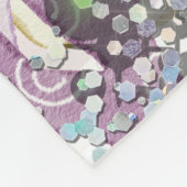 人魚パーソナライズされたになれ フリースブランケット (角)