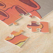 人魚パーソナライズされた ジグソーパズル (側面)