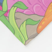 人魚パーソナライズされた フリースブランケット (角)