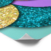 人魚パーティー 背景ボード 人魚 ポスター サイン (角)