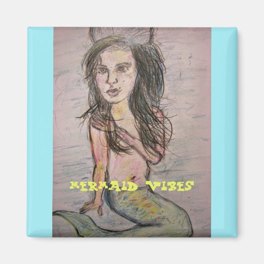 人魚ビベス マグネット (正面)