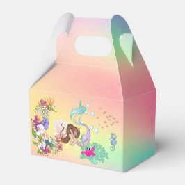 人魚ピンクかわいいヒトデ フェイバーボックス