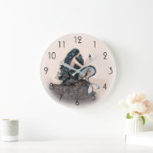 人魚ファンタジー神話 ラージ壁時計 (ホーム)