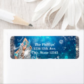 人魚ファンタジー ブロンド 魔法のパーティー ラベル (インサイチュ)