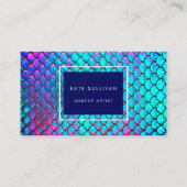 人魚フェイク虹彩効果 名刺 (正面)