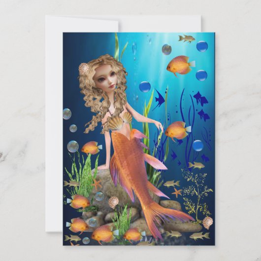 人魚フラットカード シーズンカード (正面)