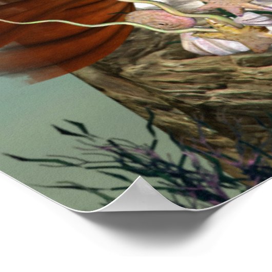 人魚ポスター ポスター (角)