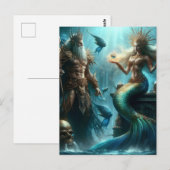 人魚ポセイドン ポストカード (正面/裏面)