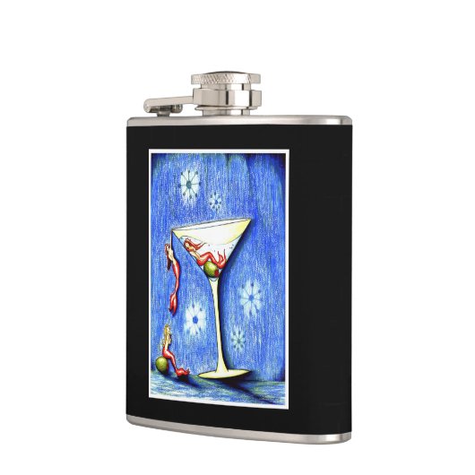 人魚マルティーニ フラスク (左)
