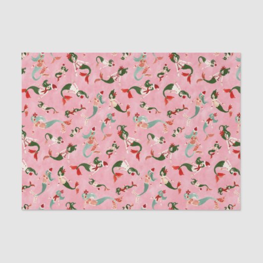 人魚メリーピンク 薄葉紙 (正面)