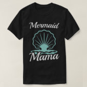人魚ユニークの母の恋人のための人魚のシャツ Tシャツ (デザイン正面)