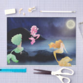 人魚ラグーンの満月 薄葉紙 (クラフト)