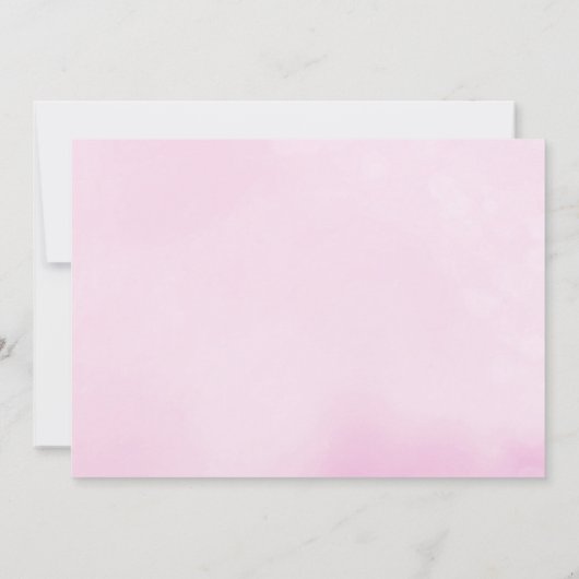 人魚及びユニコーンは金ゴールドのティール(緑がかった色)の誕生日の写真を飾ります 招待状 (裏面)