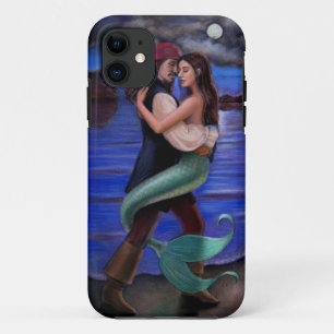 人魚及び海賊愛ファンタジーの芸術のiPhone 5の場合 iPhone 11 ケース